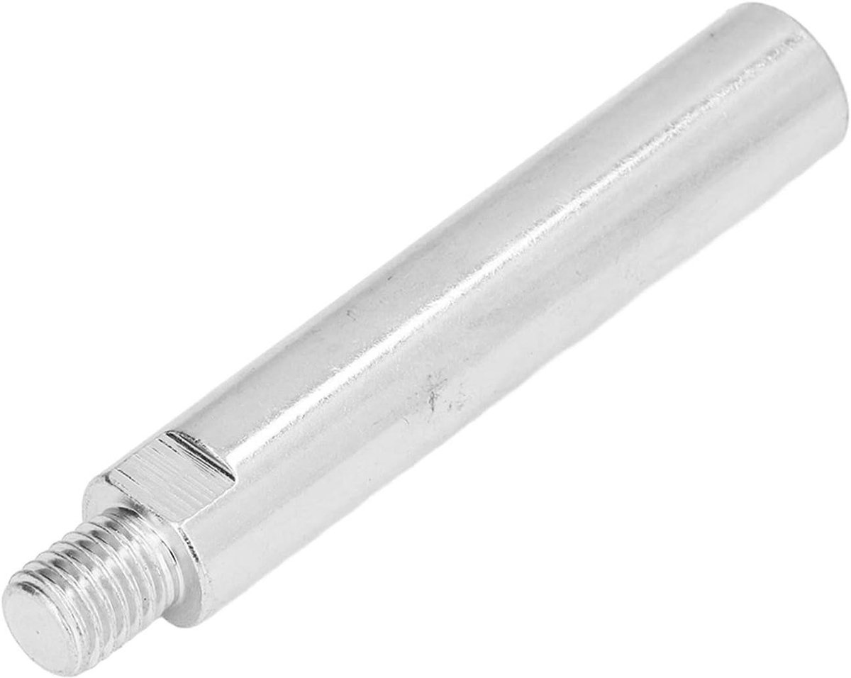 Polijstmachine Verlengas - Haakse slijper as - Auto polijsten - Harde legering constructie - 80 of 120 mm - Zilver