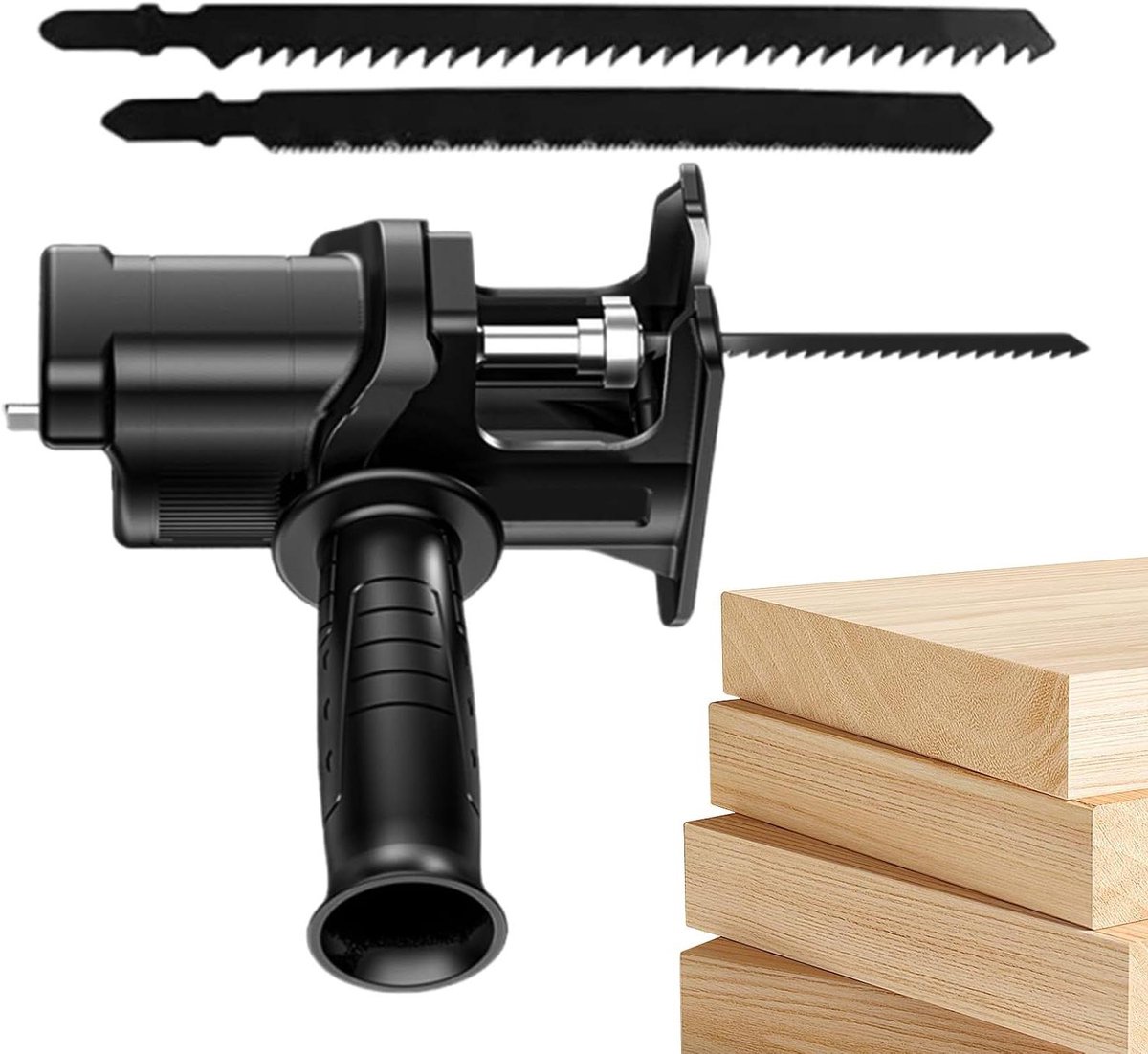 Pendelhefzaag Adapter - Oscillerende zaag ombouwer - Materiaal Zagen - Veelzijdig Materiaal Gebruik - 15 x 15 x 6 cm