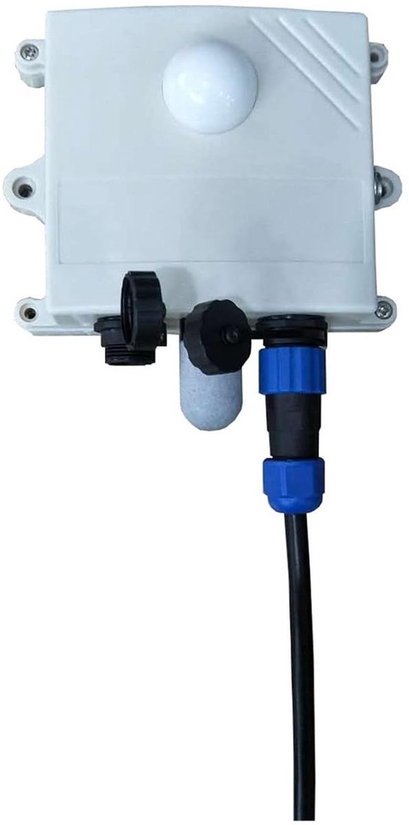 Weerstation Sensor - Meetstation Buiten - Landbouw Metingen - Temperatuur Vochtigheid Licht - 2 kg - One Color