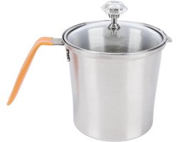 Melkopschuimkan - Schenkkan Cappuccino - Latte Kunst Maken - Nauwkeurige Markeringen - 500 ml - Zilver