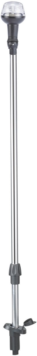 allpa LED Rondschijnend toplicht 8-30V 360° LED 1x 0 5W zwart huis met heldere lens H=914mm