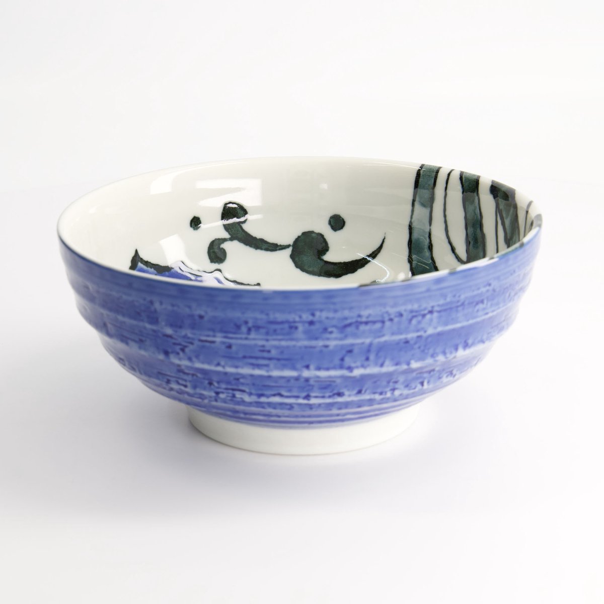 Tokyo Design Studio - Seafood Ramen Kom - Snapper - Blauw - 1200 ml - 18,5 x 8,2 cm