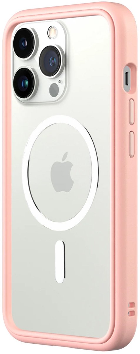 Rhinoshield, Magsafe hoesje Geschikt voor Apple iPhone 13 Pro modulaire MOD NX(TM), Roze