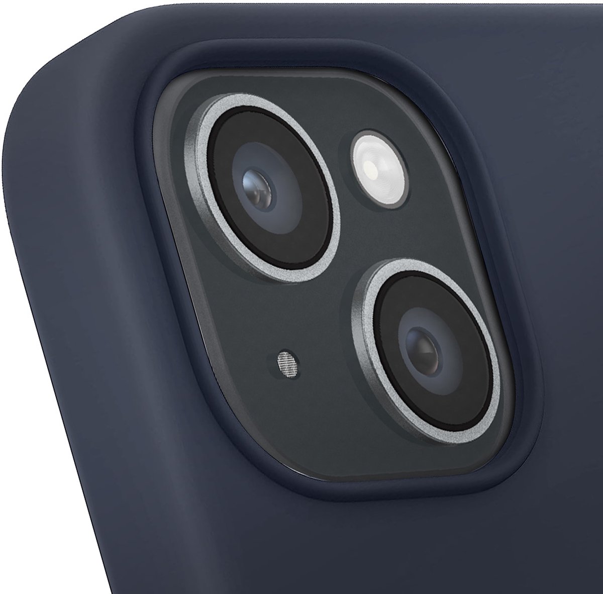 Jaym, Hardcase Geschikt voor Apple iPhone 14 Plus Premium Zacht Voelen, Blauw