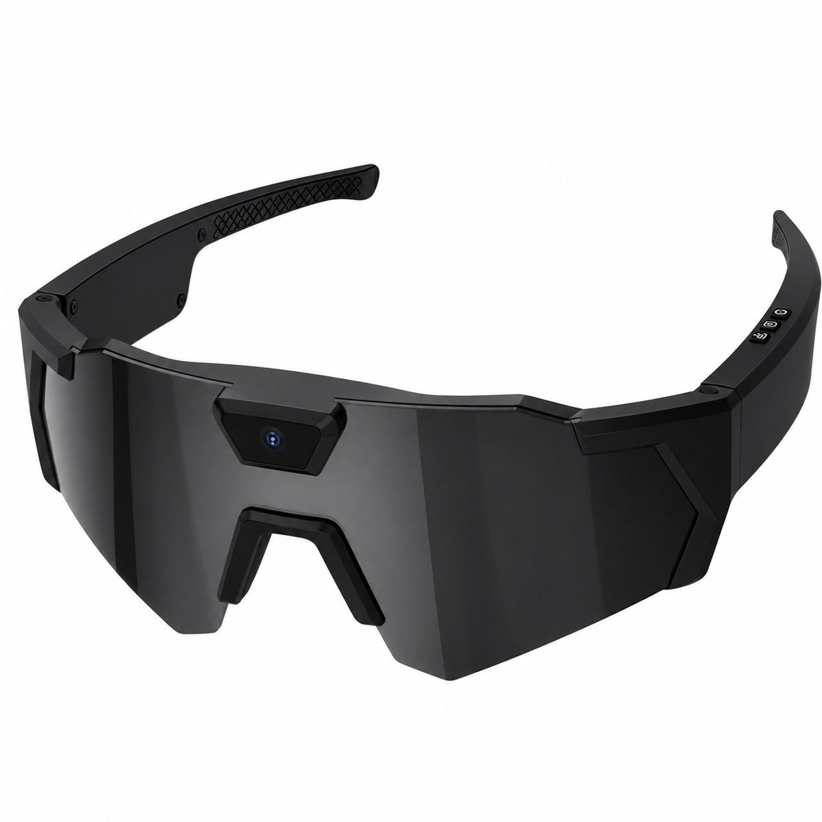 Pelor Fietsbril met Camera - HD 1080P - Slimme Bril met Camera - Sportbril - Actiecamera - Transparant - 32GB - Fietsbril - Zwart