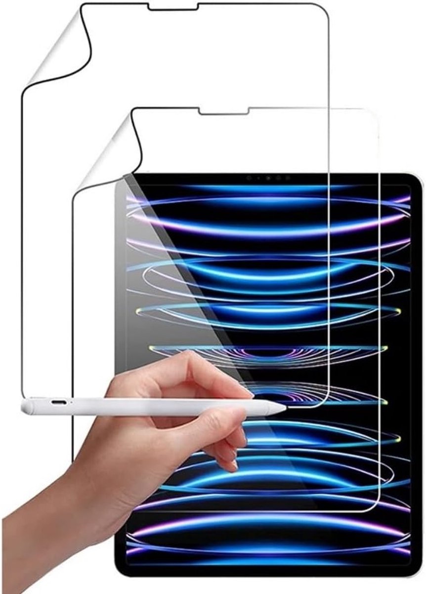 Set van 2 Schermprotectors voor iPad Mini 6e (2021) - 8.3", HD Soft TPU Hydrogel, Bescherming tegen Krassen, Bubble Free en Compatibel met Face ID