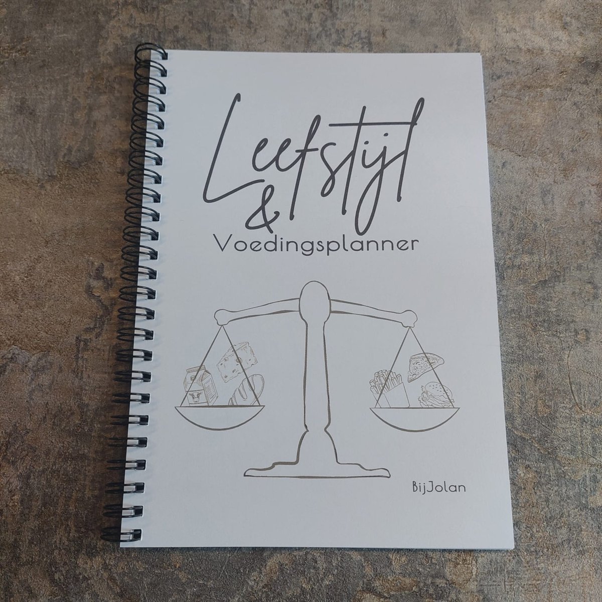 Leefstijl en Voedingsplanner - BijJolan - 17 weken - Persoonlijk Dagboek