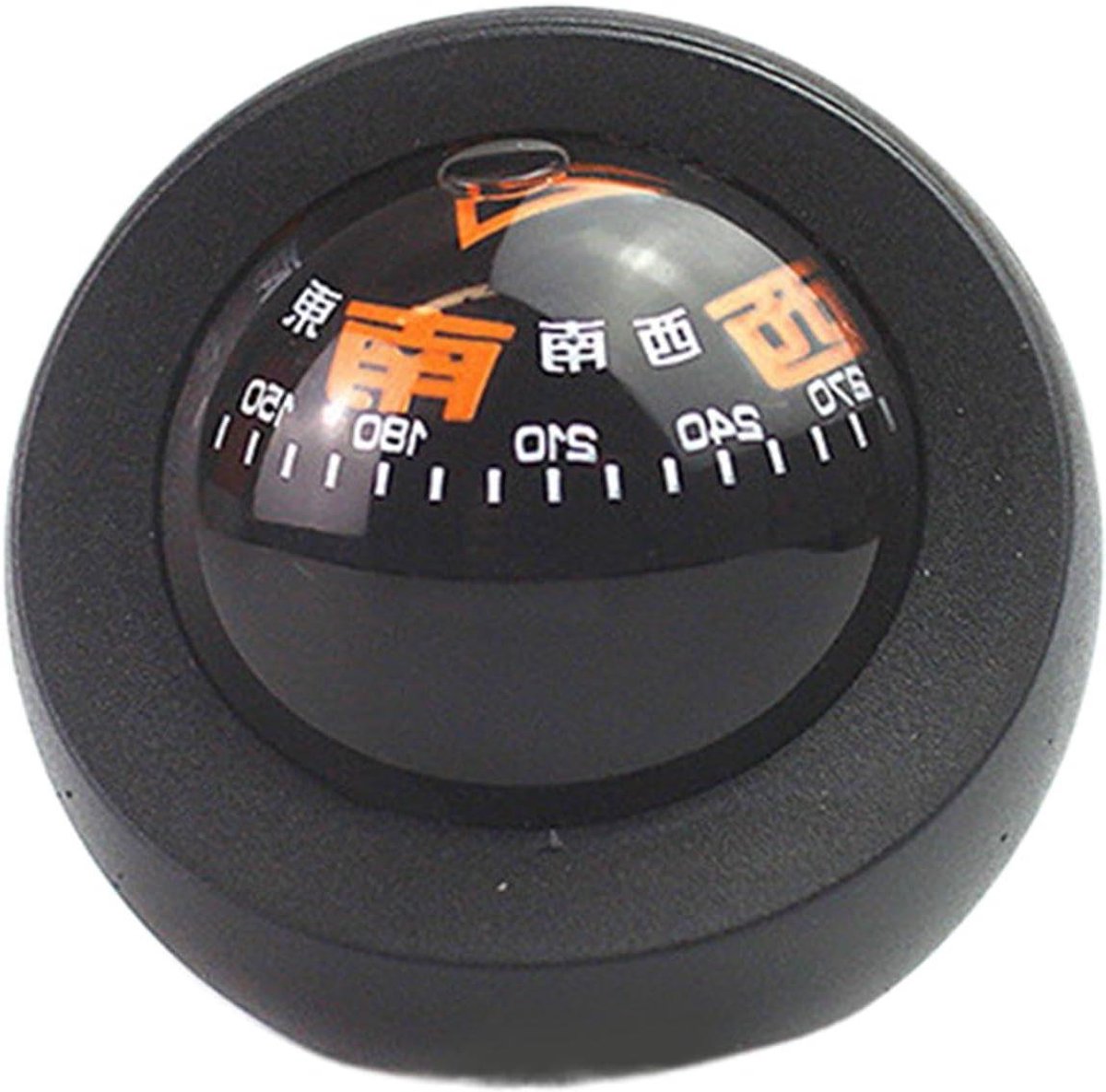 Auto Kompas - Dashboard Bal - Navigatie Ondersteuning - Puur Koper Stabiliteit - 3.3 cm - Zwart