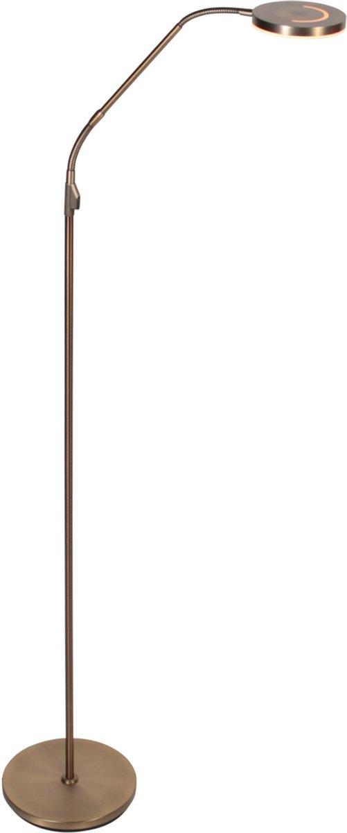 Vloerlamp - brons - Soleil2 - elektronica kunststof metaal - design lamp - LED - 4389BR - Steinhauer Exclusive