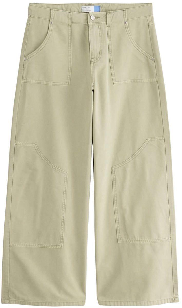 Next - Dames - Lichtgewicht utility-jeans - Groen