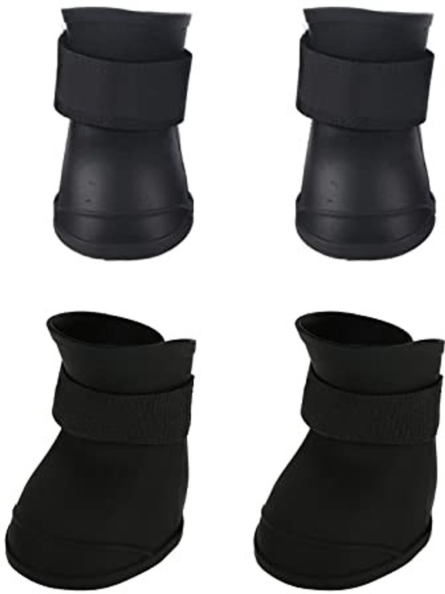 OmGoods - Dailygoody - Waterdichte Hondenlaarsjes - Antislip - Bescherming voor Pootjes - M 5.1x5cm - Beschermende Schoenen - Voor Kleine Hond en Kat