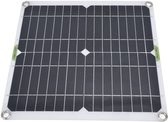 OmGoods - Dailygoody - Zonnepaneel - Draagbare zonnelader - Waterdicht - 200W - Voor campers en boten - Inclusief autolader en zuignappen