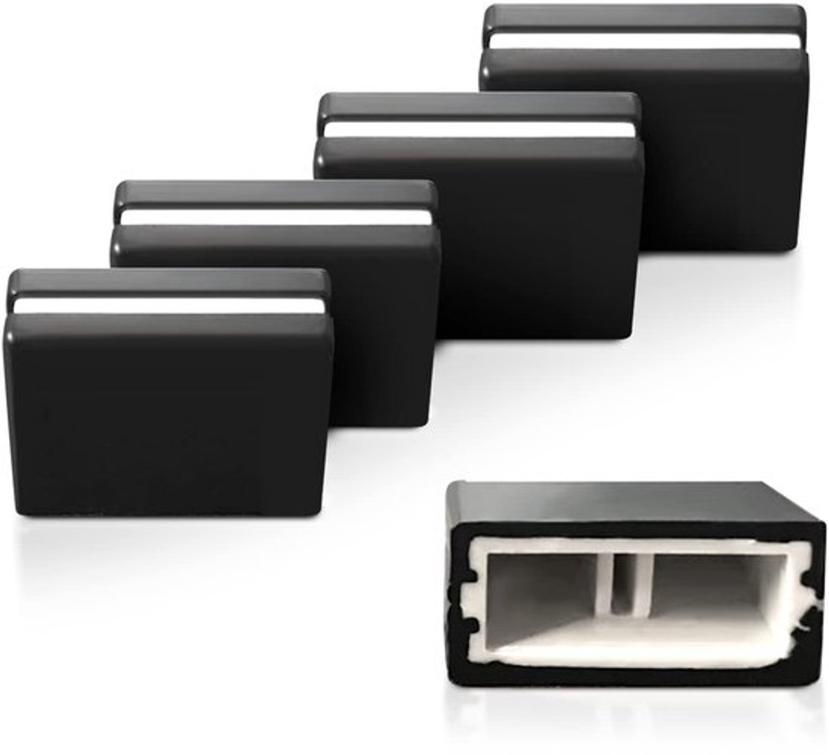 5 STKS Fader Cap Fader Slider Knop Onderdelen voor Pioneer DJM600 700 750 800 850 900 2000 DJ Mixer (5 stuks)