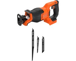 BLACK+DECKER 18V Brushless Reciprozaag (zonder accu en lader) - BLCR78N-XJ