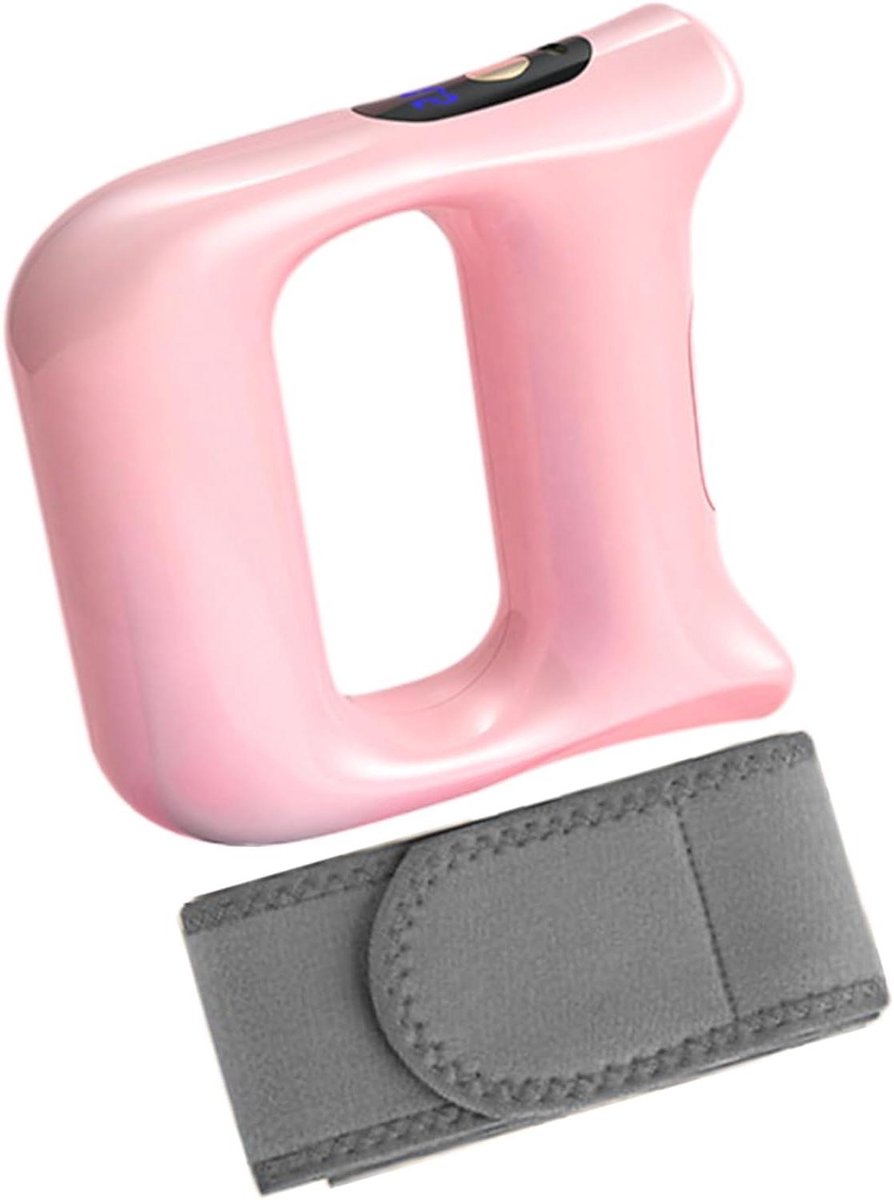 Massageapparaat Diepe Weefsels - Handmassage Apparaat - Spierontspanning Bevorderen - Instelbare Intensiteit - 16 x 9 x 19.3 cm - Paars