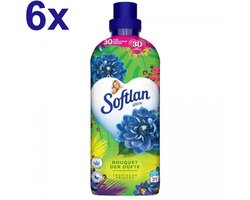 Softlan Ultra Tropische Frisheid Wasverzachter Bundel 6 x 650 ml – 3D Geurtechnologie – Langdurige Frisheid – 186 Wasbeurten