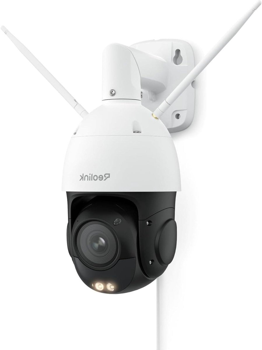 Beveiligingscamera 4K - Dome Camera PTZ Camera - Huis Beveiligen - 5x Optische Zoom - 8MP - Wit