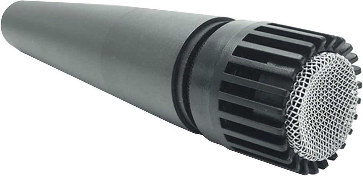 Dynamische Microfoon - Zangmicrofoon Karaoke - Live Optredens - Helder Geluid - 284g - Zwart