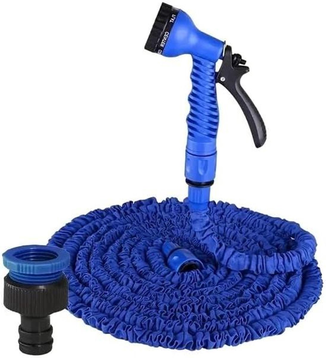 Tuinslang - Waterslang - Buitenwateren - Weerbestendig - 100 Meter - Blauw