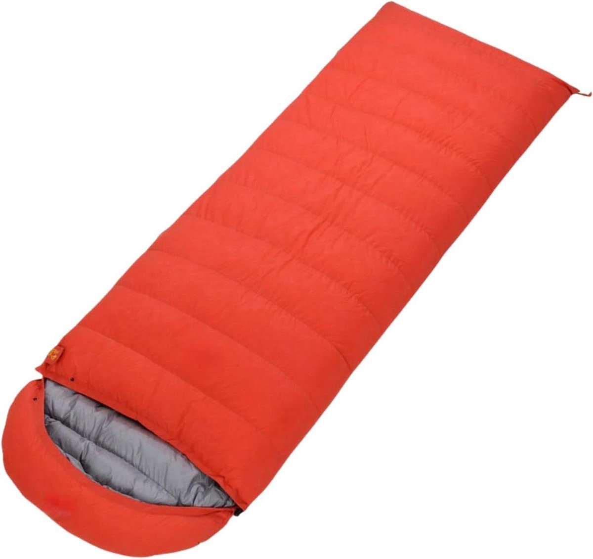 Donzen Slaapzak - Warme Slaapzak - Outdoor Kamperen - Waterdicht Winddicht - 2500g Vulgewicht - Oranje