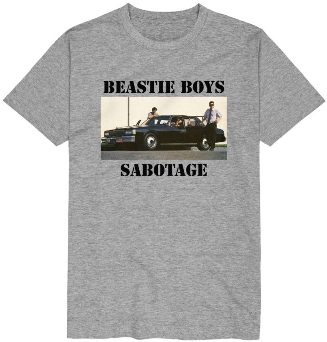 Beastie Boys Sabotage Heren T-shirt - gemêleerd grijs - 3XL