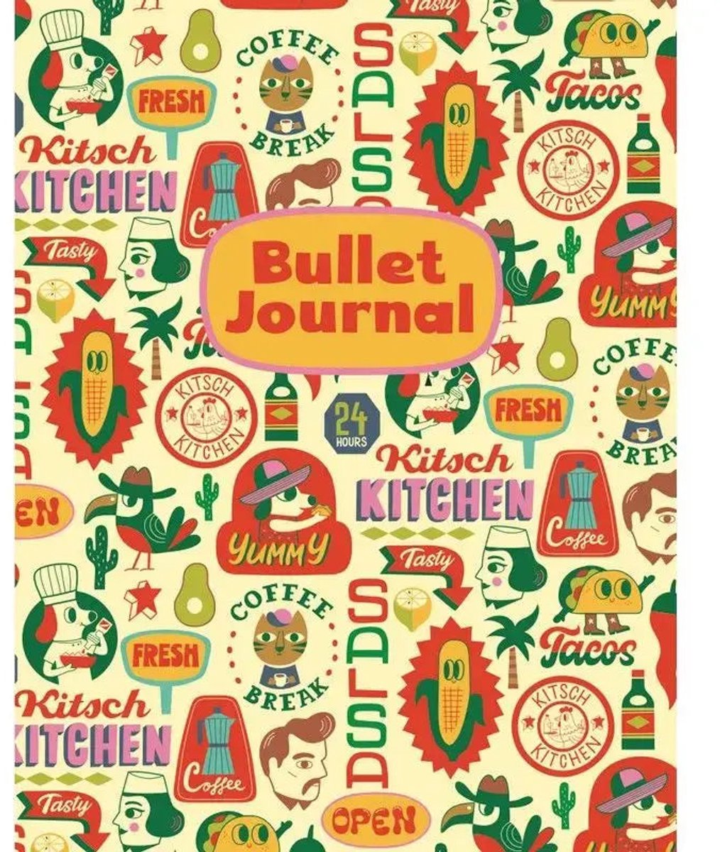 Kitsch Kitchen Bullet Journal El Restaurante Mexican Summer