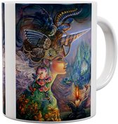 Josephine Wall Fantasy Art - My Lady Unicorn - Mok 440ml 440