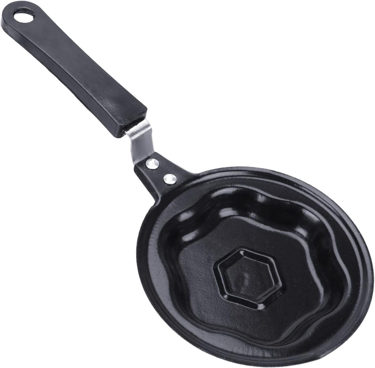 Koekenpan Eierpan - Ontbijtpan Pancake Maker - Ontbijt Maken - Antiaanbaklaag - Niet Gespecificeerd - Zwart