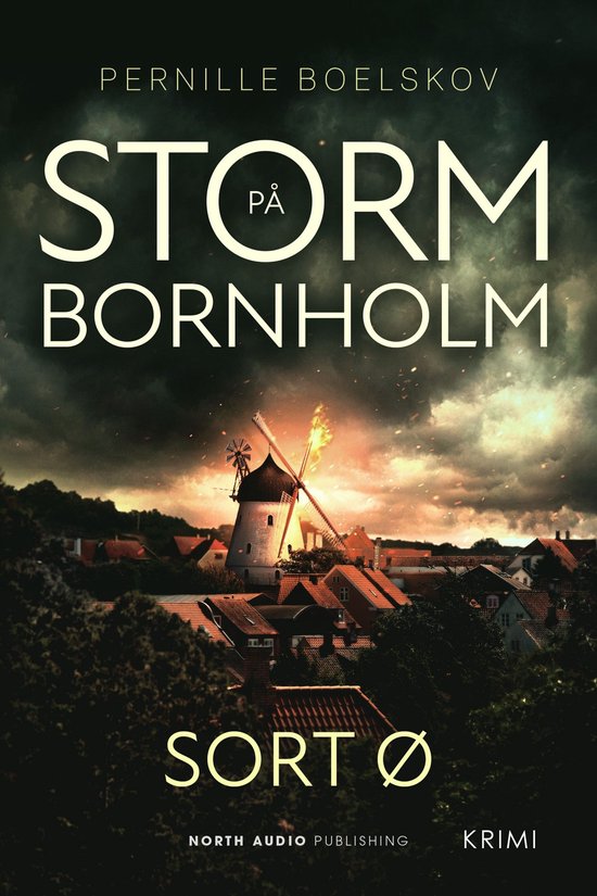Storm på Bornholm 1 - Sort ø - cover