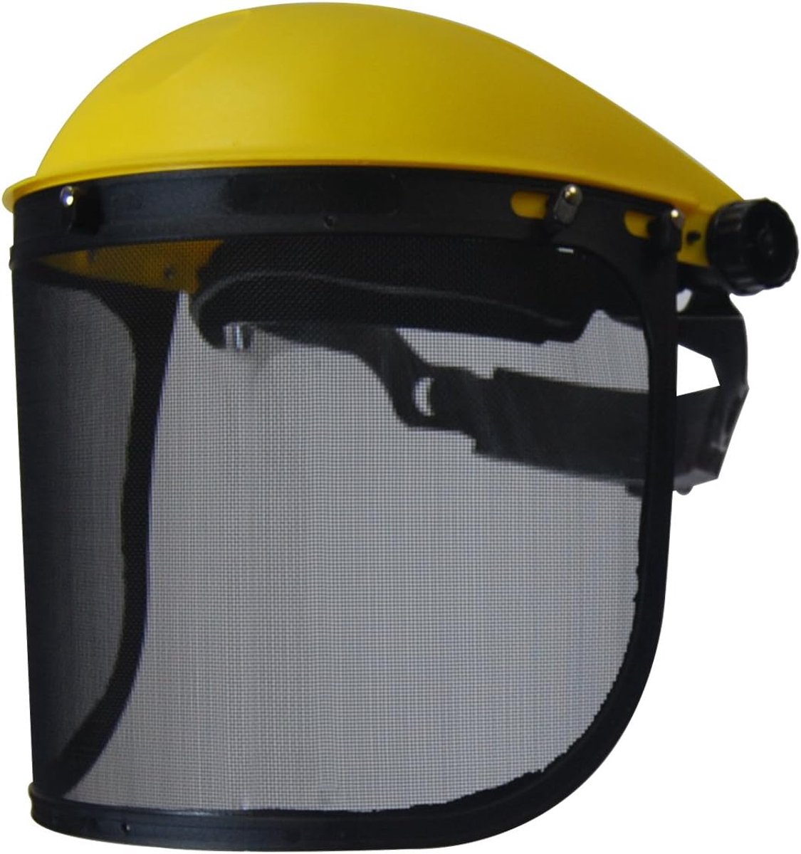 Universeel opklapbare beschermvizier – Met geïntegreerde gehoorbescherming, professioneel model, 400x190 mm, voor grasmaaier en klussen