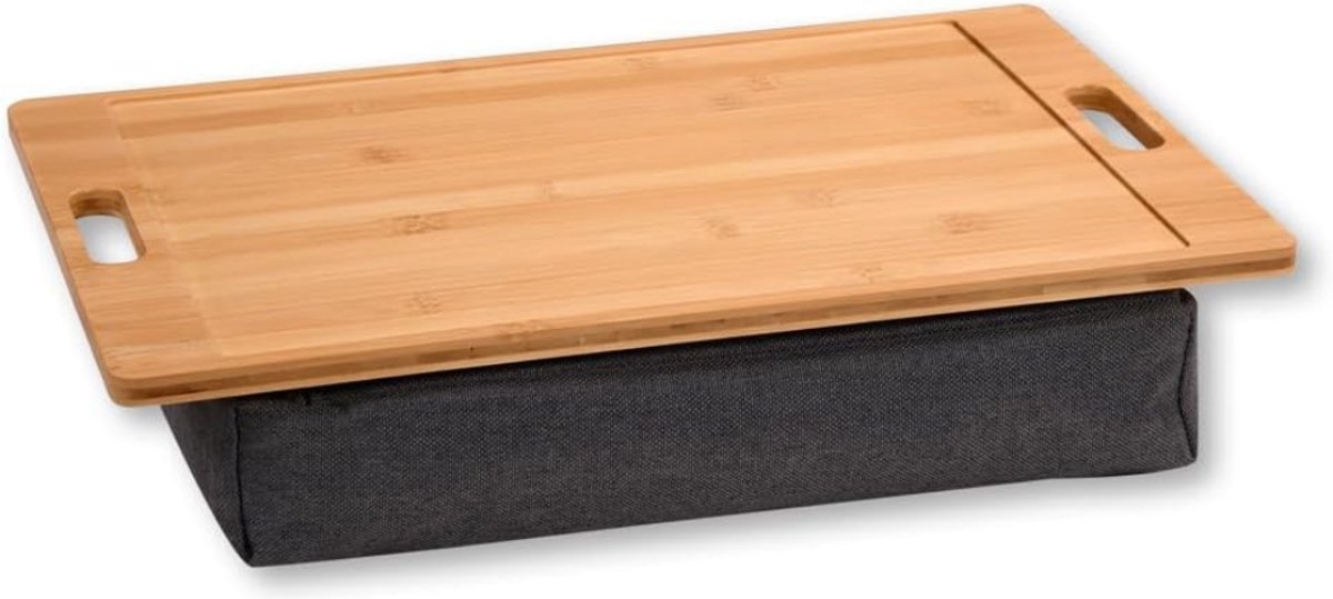 REN® Schootkussen Dienblad -Scchootdienblad - Schootkussen Tablet - centimeter - Bruin - 45cm x 31cm x 8cm
