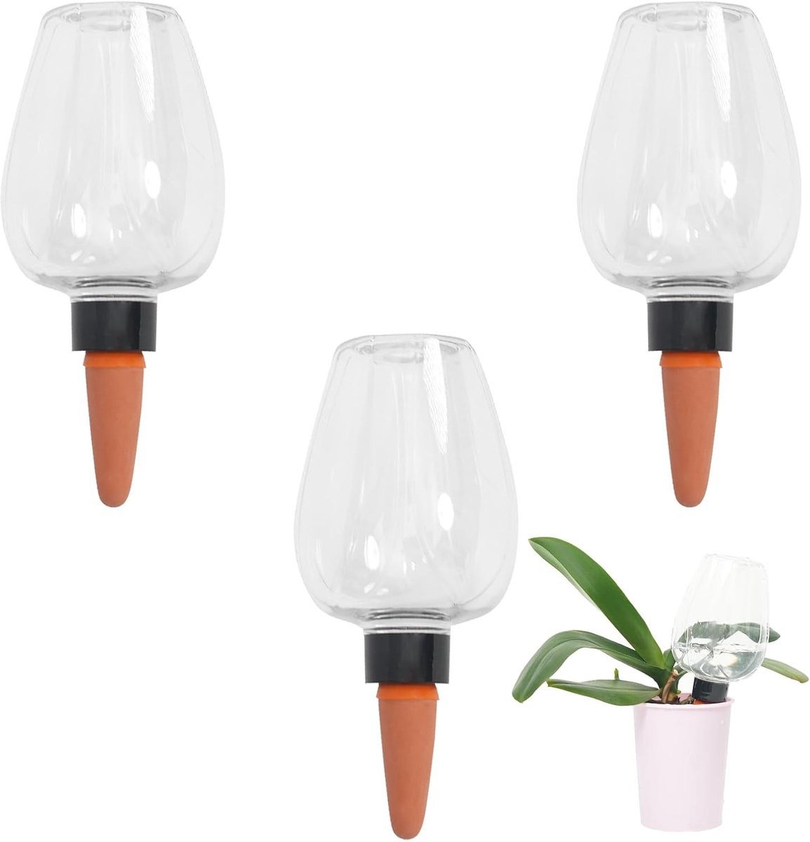 Ulisem - Automatische watergever - 3 stuks 350 ml planten wa