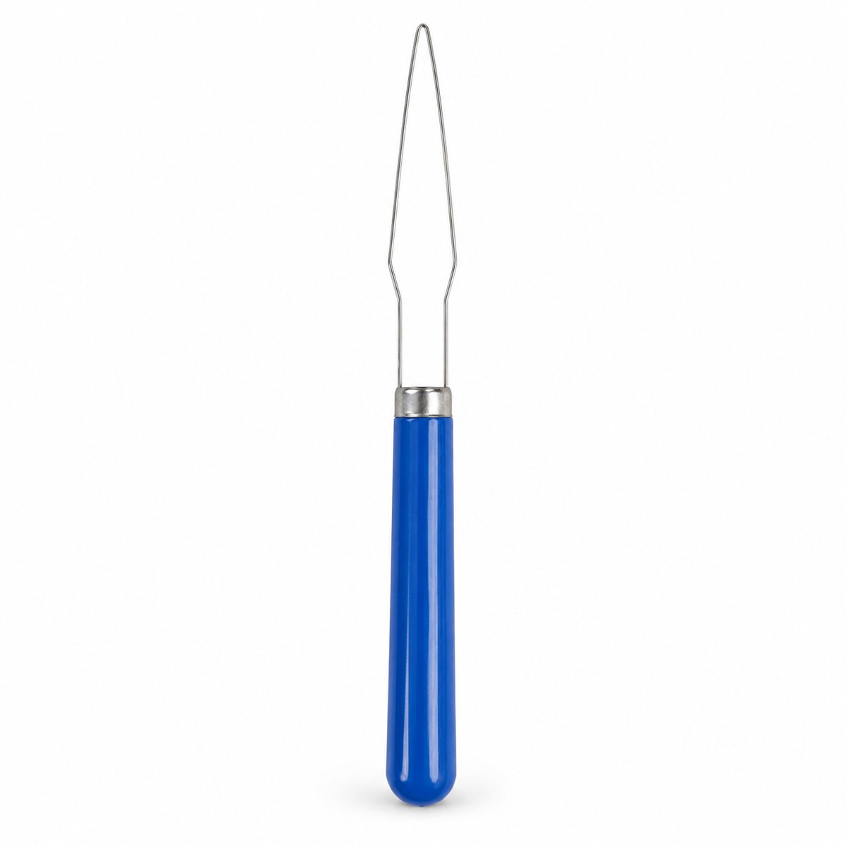 Zirkle Knopenhaak Hulpmiddel – Knoophaak Aankleedhulp voor Knopen – Button Hook Helper – Hulp bij Overhemden, Blouses, Broeken & Jassen – Voor Minder Grip of Handmobiliteit – 1 Stuk – Blauw