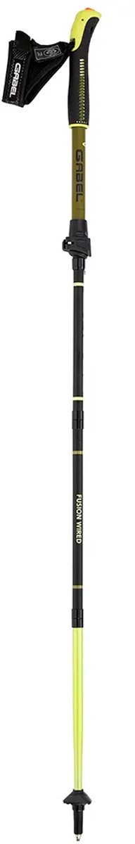 Gabel Fusion Wired Stokken Geel 115 cm