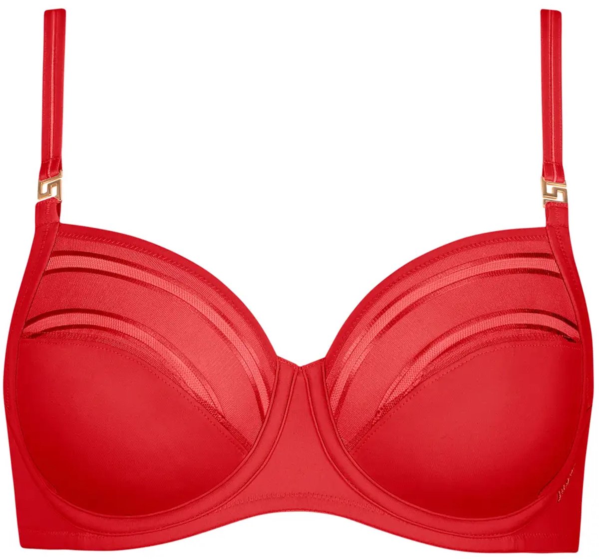 Lisca Dames beugelbh Lisca Princess rood