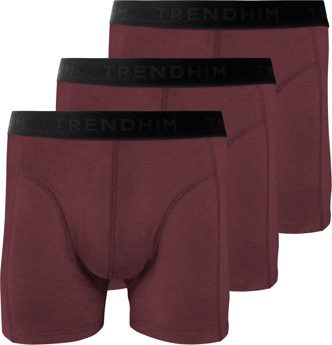TrueFeel | 3-pack roze comfortabele bamboe boxershorts