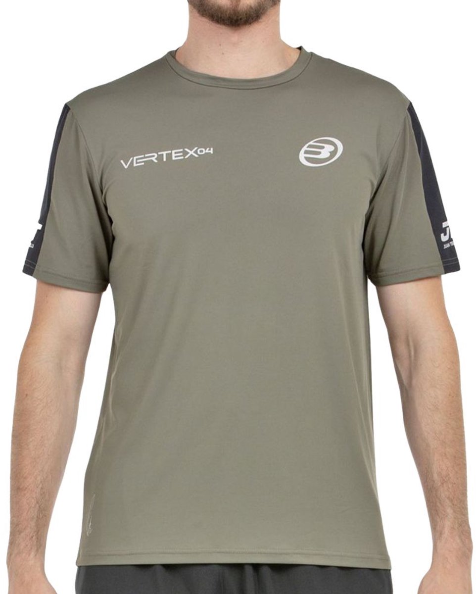 Bullpadel T-shirt Tello 25V Heren Kaki