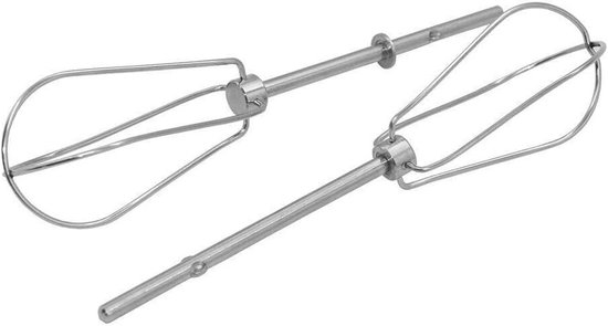 Mixer Kloppers - Reserveonderdelen Accessoires - Bakken en Koken - Roestvrij Staal - Set van 2 - Rood — afbeelding 5