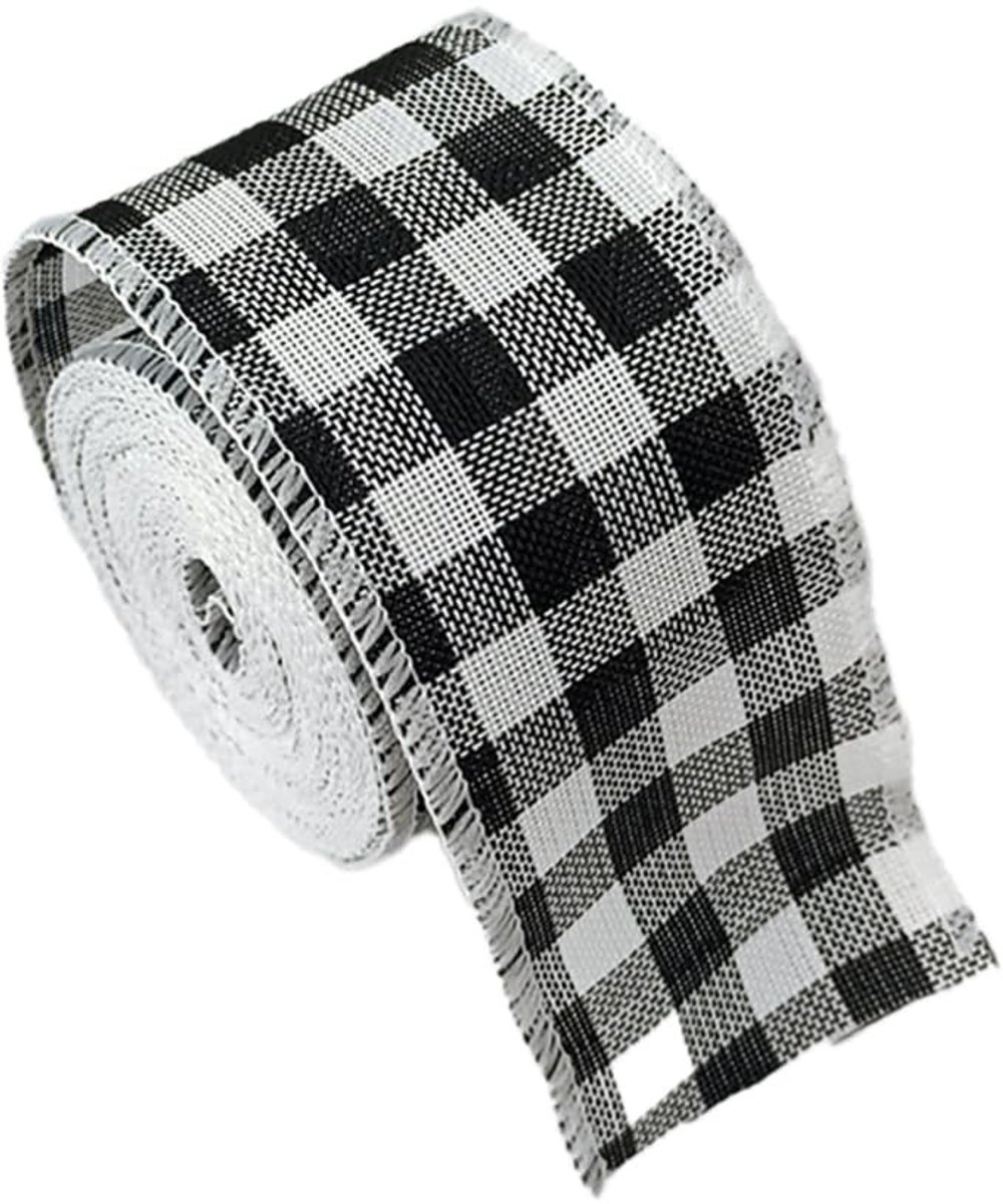 Dailygoods- Jute Lint 4 cm x 6 m - Cadeaulint - Kerstlint - Geschenkverpakking - Knutselen - 15 Stijlen Beschikbaar