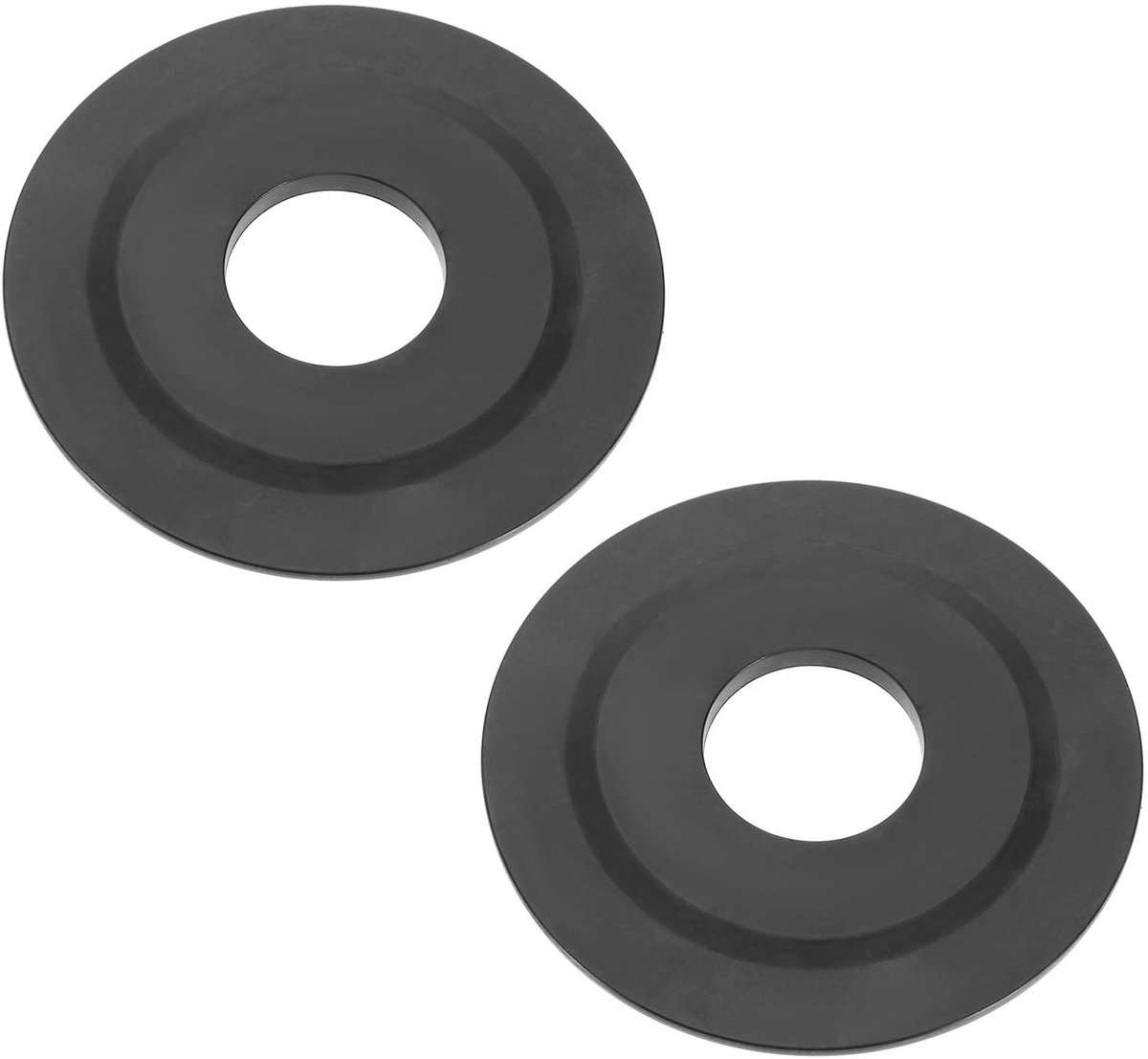 Dailygoods- Spoelventieldichting 2 Stuks - Rubber Afdichting - Binnendiameter 24mm - Buitendiameter 72mm - Dikte 4mm - Compatibel met Siamp Skipper 45 - Toiletafdichting