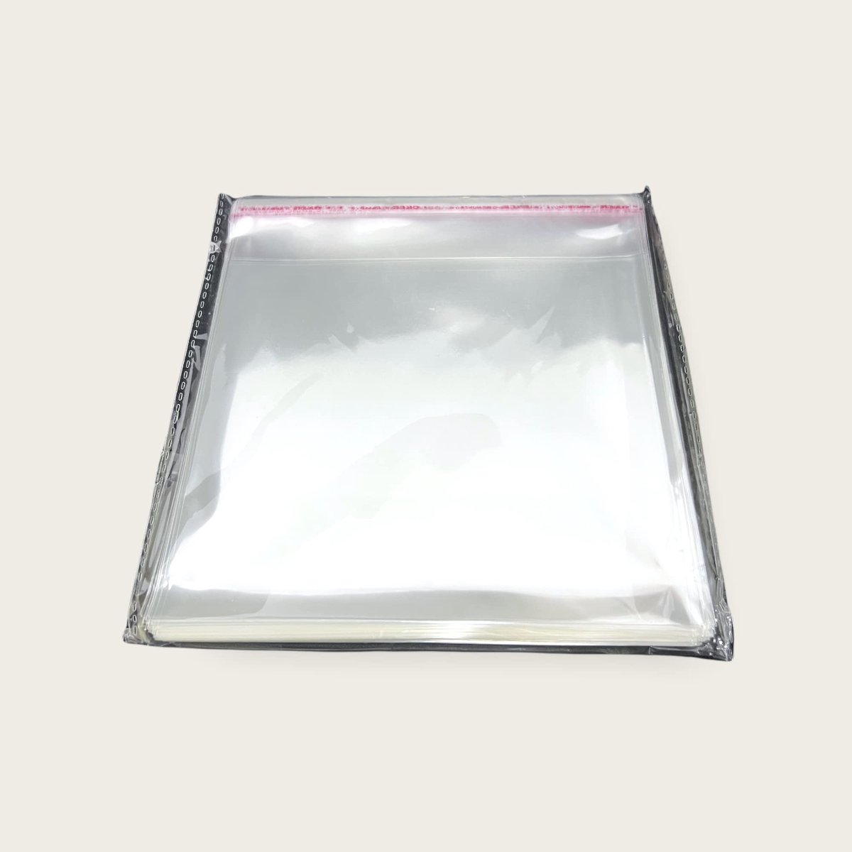 Dailygoods- CD Hoesjes 100 x - OPP Opbergmap - Resealable Hoezen - Bescherming tegen Krassen - Duurzaam Plastic - Voor Standaard CD Dozen - CD Covers
