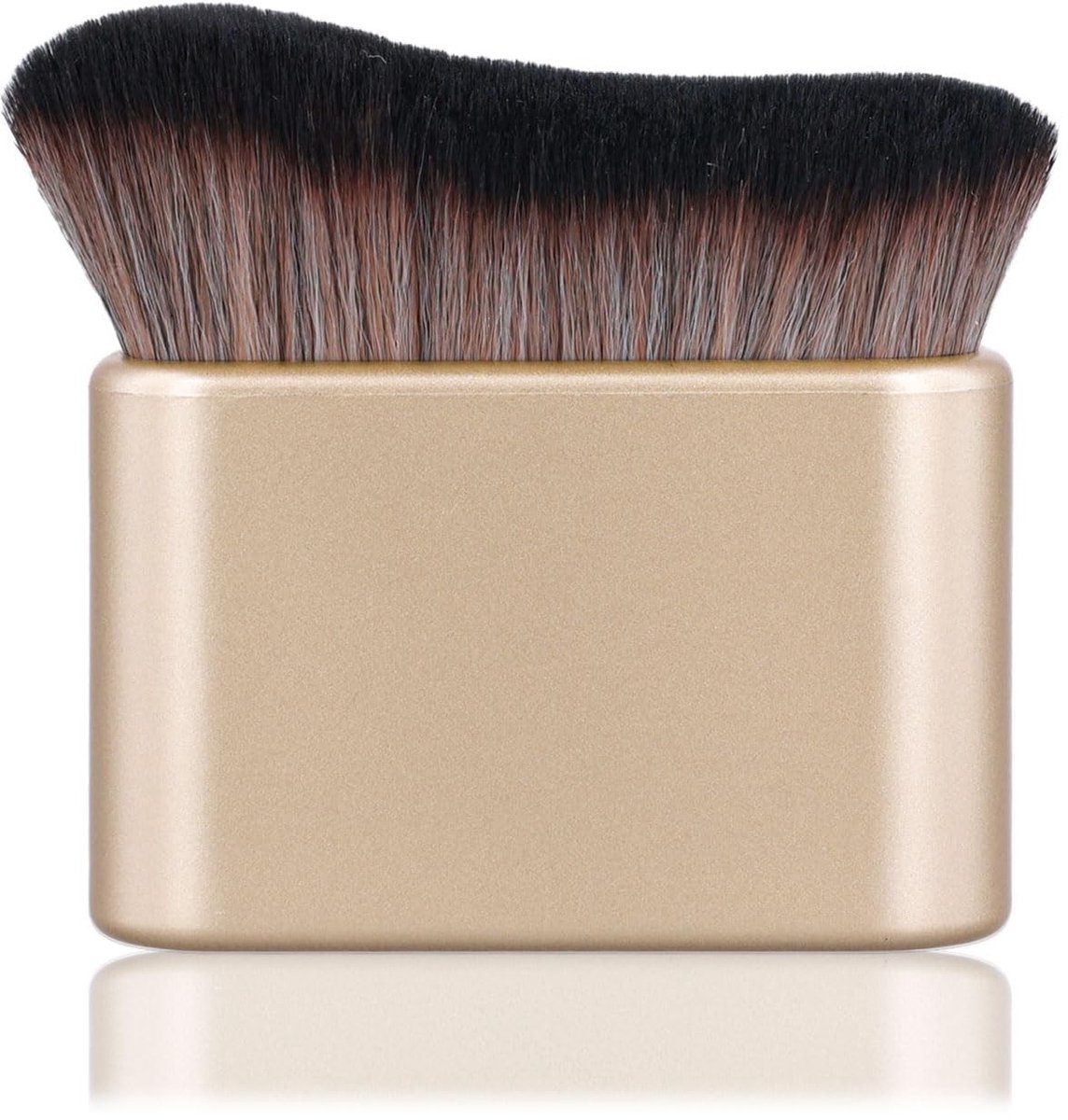 Dailygoods- Zelfbruinende Borstel - Synthetische Borstelharen - Make-up Borstel - Applicator voor Lichaam/Gezicht - 7,5 x 6,7 x 2,3 cm - Lange Levensduur - Make-upborstel