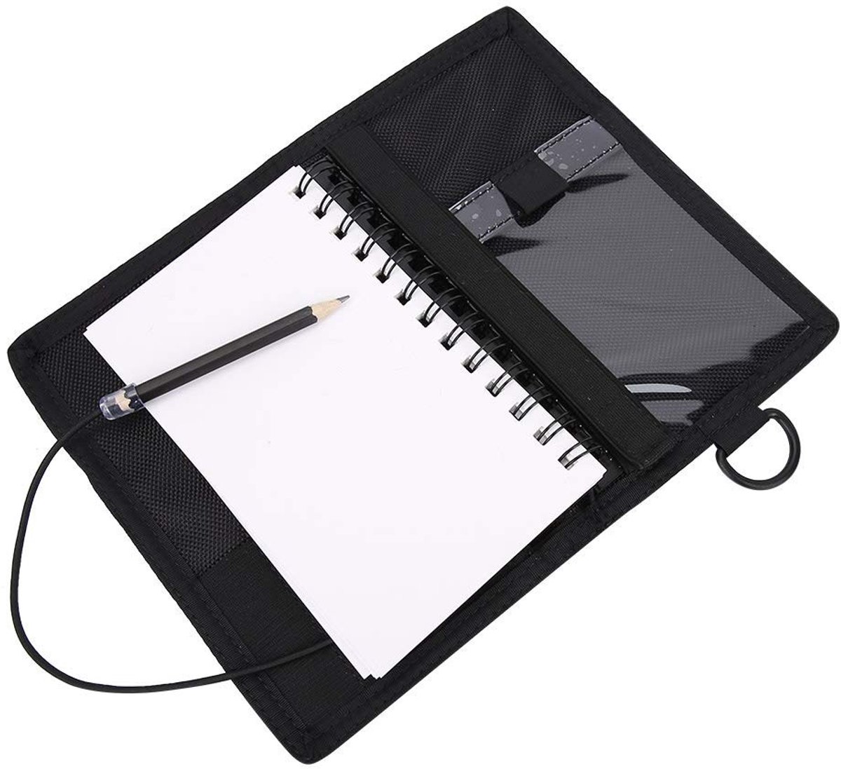 Dailygoods- Duiklei Waterdicht - Onderwater Notitieboek - Slijtvaste Hoes - Inclusief Pen - Lichtgewicht - Formaat 20x12,5cm