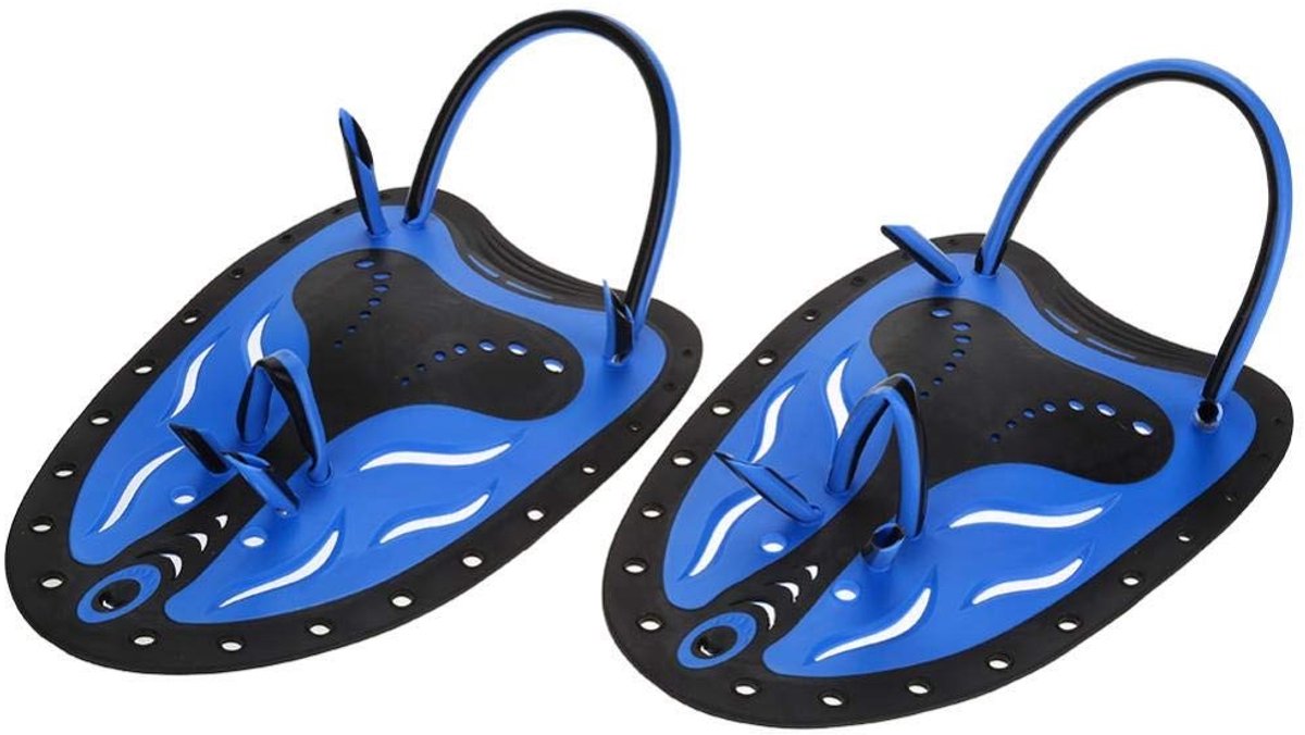 Dailygoods- Handpaddle Duikhandvin - Verstelbare Siliconen Beugel - Duurzaam TPR - Verbeterde Zwemsnelheid - Lichtgewicht - Comfortabel Ontwerp - Zwemvliezen