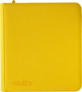 Vault X 12-Pocket Exo-Tec® Zip Binder XL - Verzamelmap - 624 Kaarten/Geel