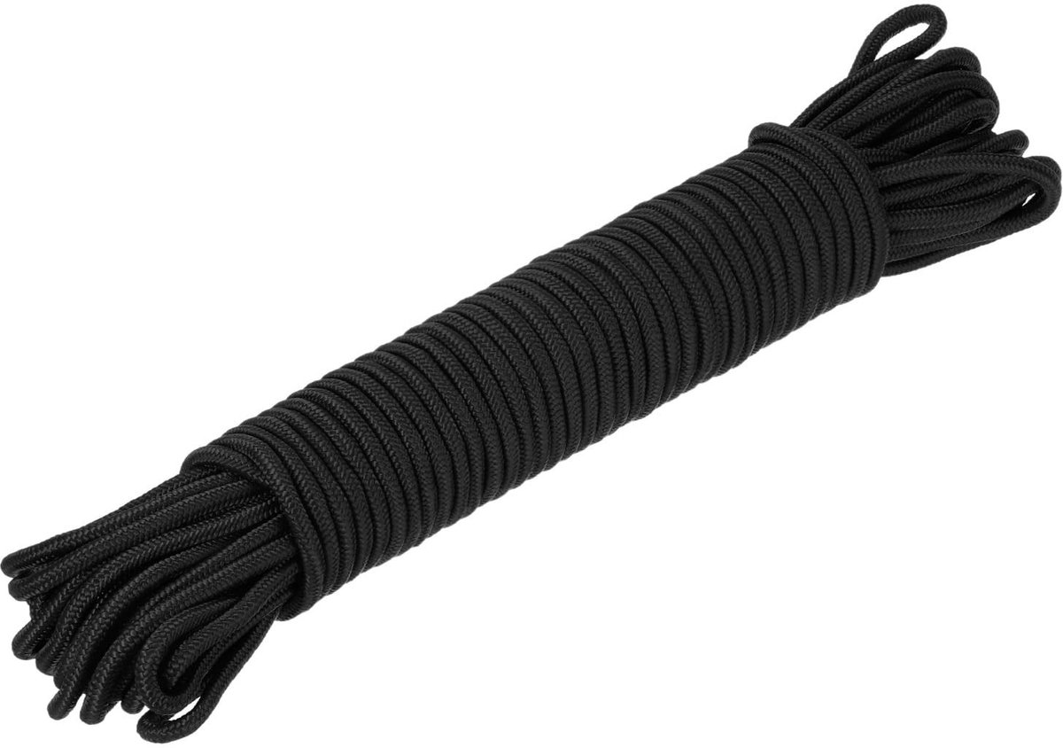 Dailygoods- Gevlochten Touw 45 m - Polypropyleen - 7 mm Diameter - Weerbestendig - Voor Binnen/Buiten - Betrouwbaar Accessoire
