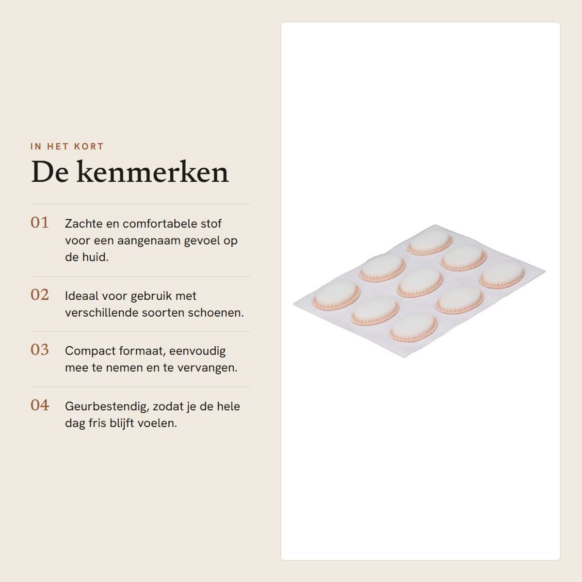 Dailygoods- Bunion Pads 36 Stuks - Voetbeschermers - Eelt/Blarenverlichting - Geurbestendig - Reisvriendelijk - Effectieve Demping