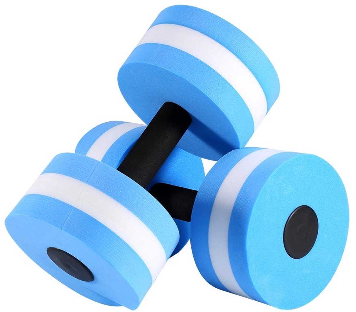 Dailygoods- Aqua Dumbbells - 2 Stuks - EVA Water Aerobics Halters - Krachttraining - Weerstand - Geschikt voor alle leeftijden - Waterdumbbells