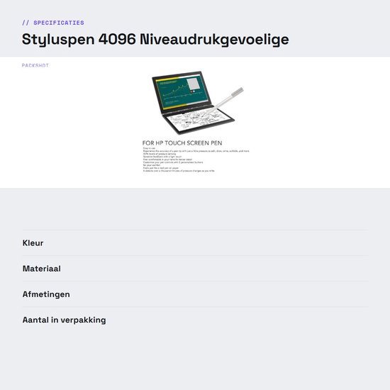 Dailygoods- Styluspen 4096 Niveaus Druksensitiviteit - Digitale Pen - Universele Pen - Touchscreen Pen - Geschikt voor iPad - Compatibel met Tablets — afbeelding 3