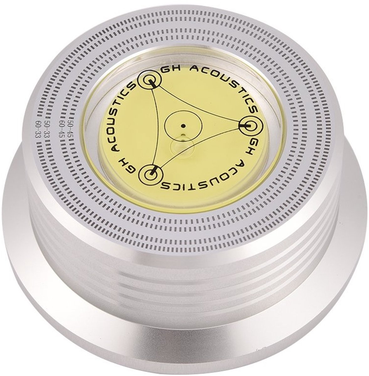 Disc Record Stabilizer - Platenspeler Stabilisator 50/60Hz Waterpas